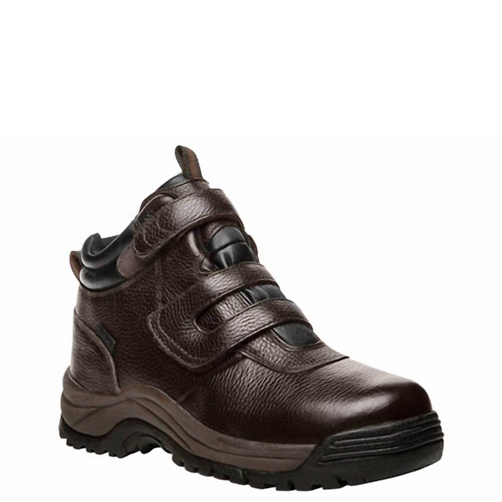 NEW PROPET men's preferred cliff walker strap boots in brown